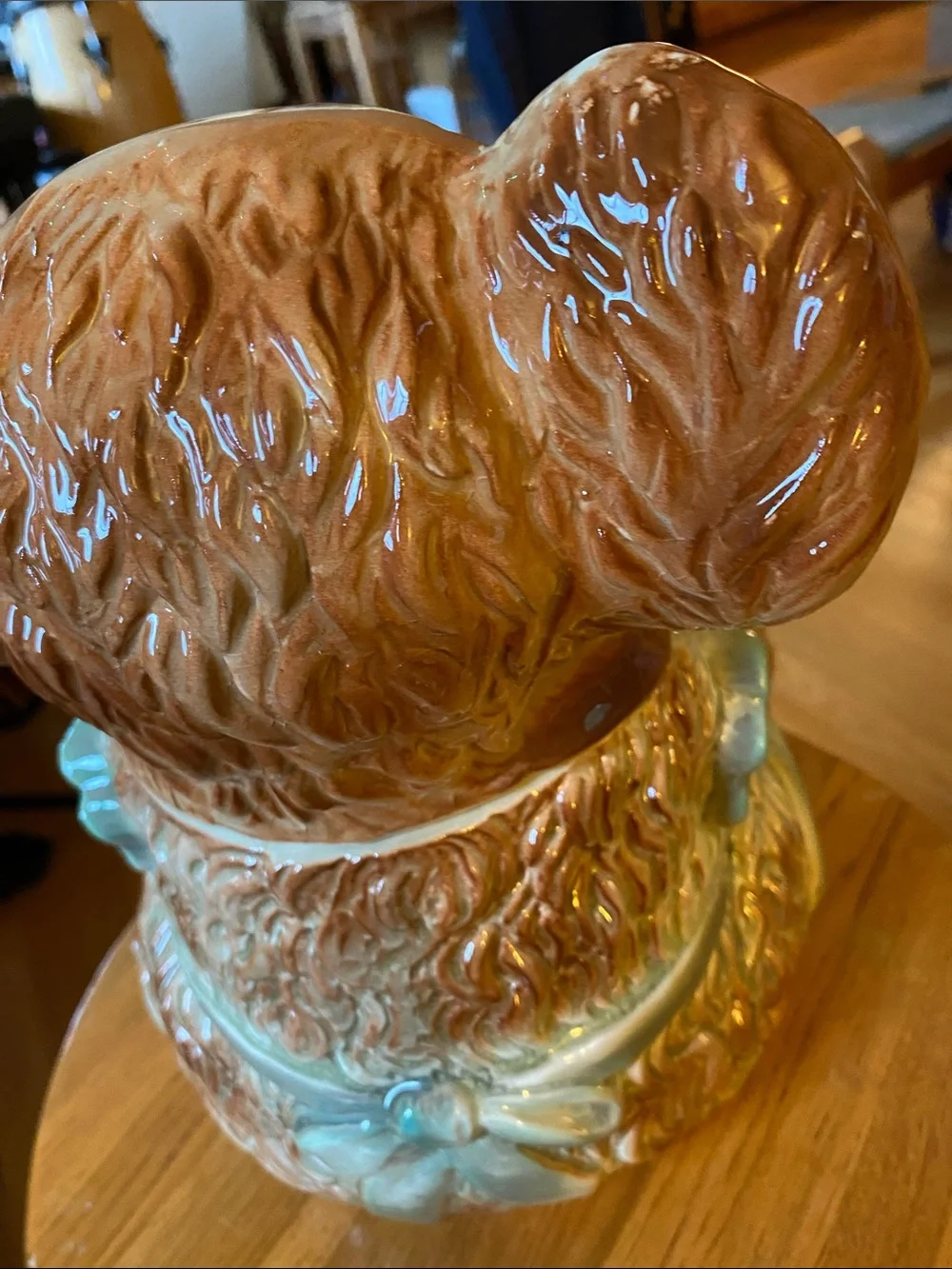 1950’s Vtg Brush McCoy Ceramic Bear Cookie/Biscuit Jar